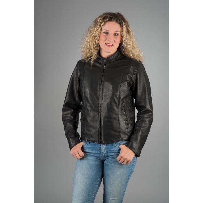 brooks leather jacket
